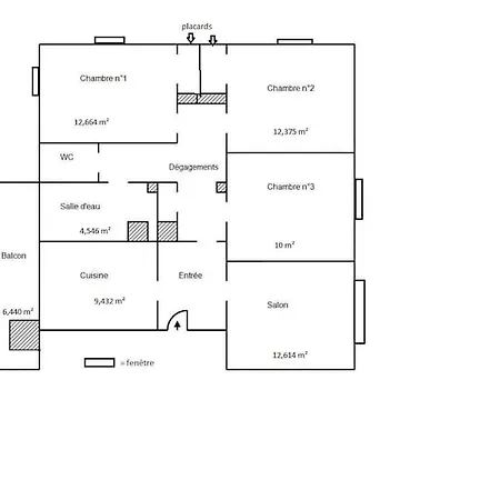 Apartment T4 Fontaine (Isere)